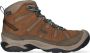 Keen Circadia Mid Dames Wandelschoenen Toasted Coconut North Atlantic Bruin Leer K1026764 - Thumbnail 1