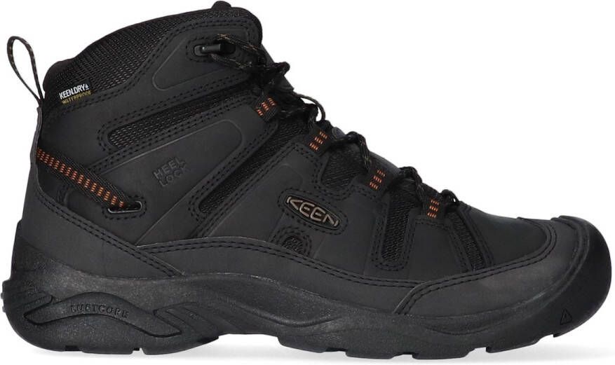 Keen Circadia Mid Heren Wandelschoenen Black Steel Grey