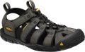 Keen Clearwater CNX Heren Wandelsandalen Leer Magnet Black - Grijs