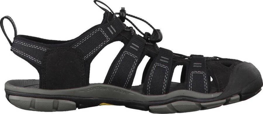 Keen Clearwater CNX Wandelsandalen Mannen Zwart Grijs