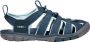 Keen Clearwater Dames Wandelsandalen Navy Blue Glow Blauw Polyester K1022965 - Thumbnail 1