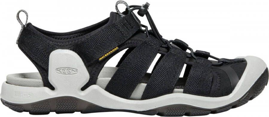 Keen CNX II Heren Water Sandalen Black Yellow Zwart Polyester K1024968