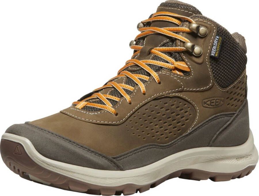 Keen Dames leren schoenen wmns terradora explorer mid wp canteen curry brown