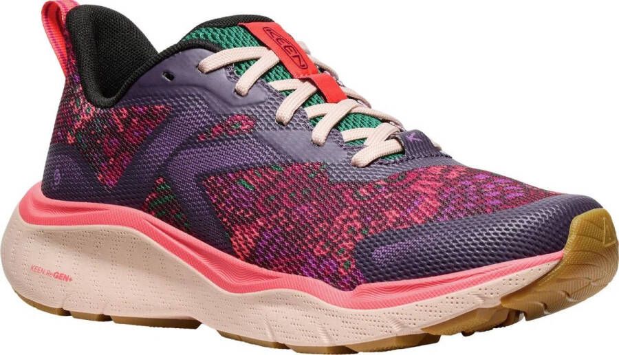 Keen Damesschoenen wmns leiki speed plum perfect bloemen paars