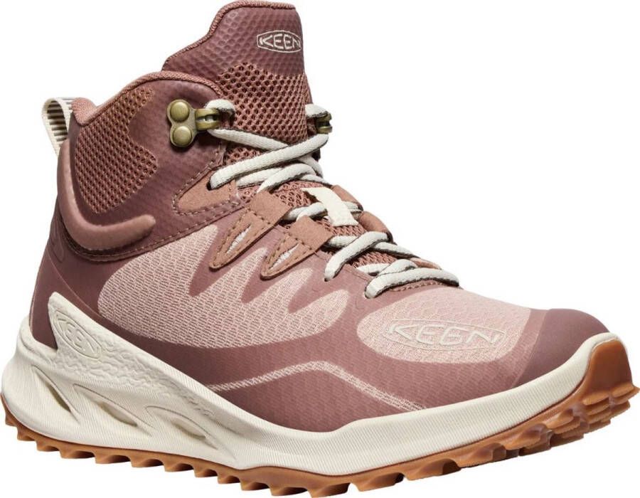 Keen Damesschoenen wmns zionic mid wp warm taupe berch lichtbruin
