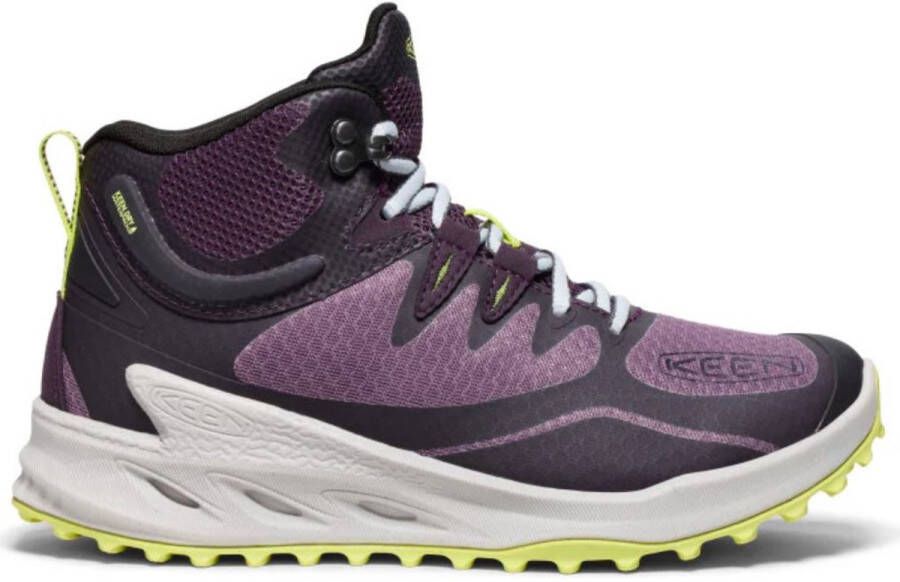 Keen Damesschoenen wmns zionic mid wp zwart pruim daiquirri groen paars
