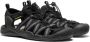 Keen Drift Creek H2 Heren Outdoor Sandalen Black Black Zwart Polyester K1026122 - Thumbnail 3