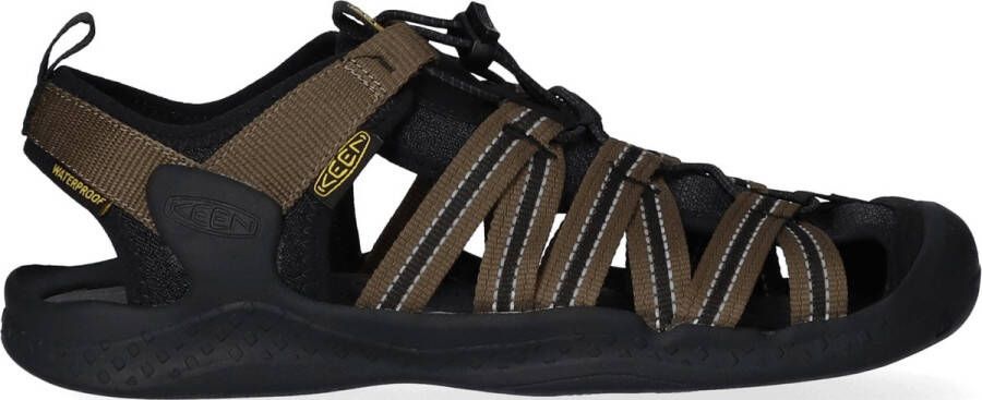 Keen Drift Creek H2 Heren Outdoor Sandalen Dark Olive Black Groen Polyester K1026123