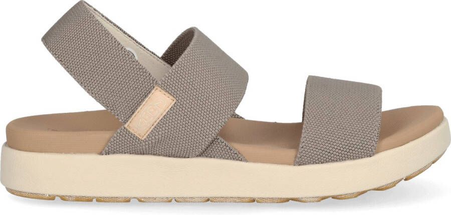 Keen Elle Backstrap Dames Sandalen Brindle Birch