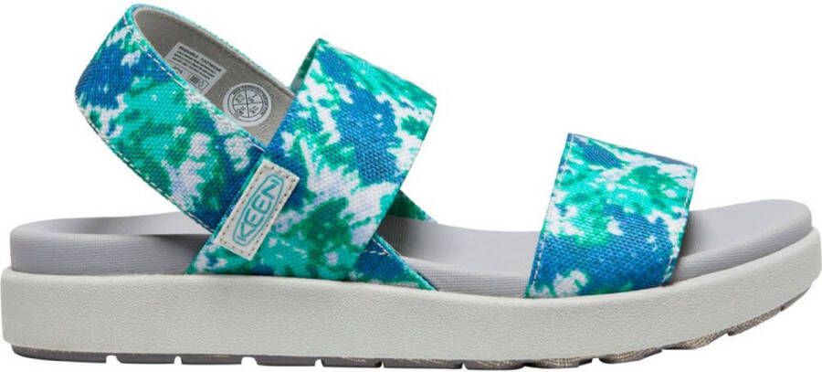 Keen Elle Backstrap Sandalen Porcelain Tie Dye Dames