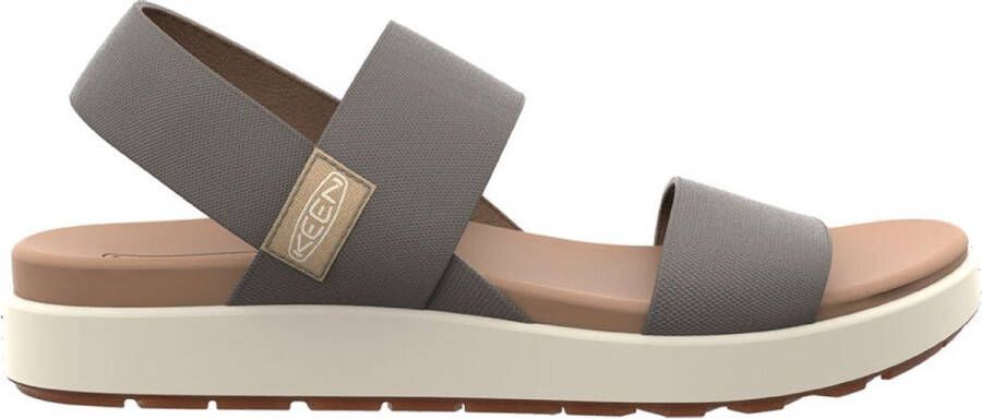 Keen Elle Backstrap Dames Sandalen Brindle Birch