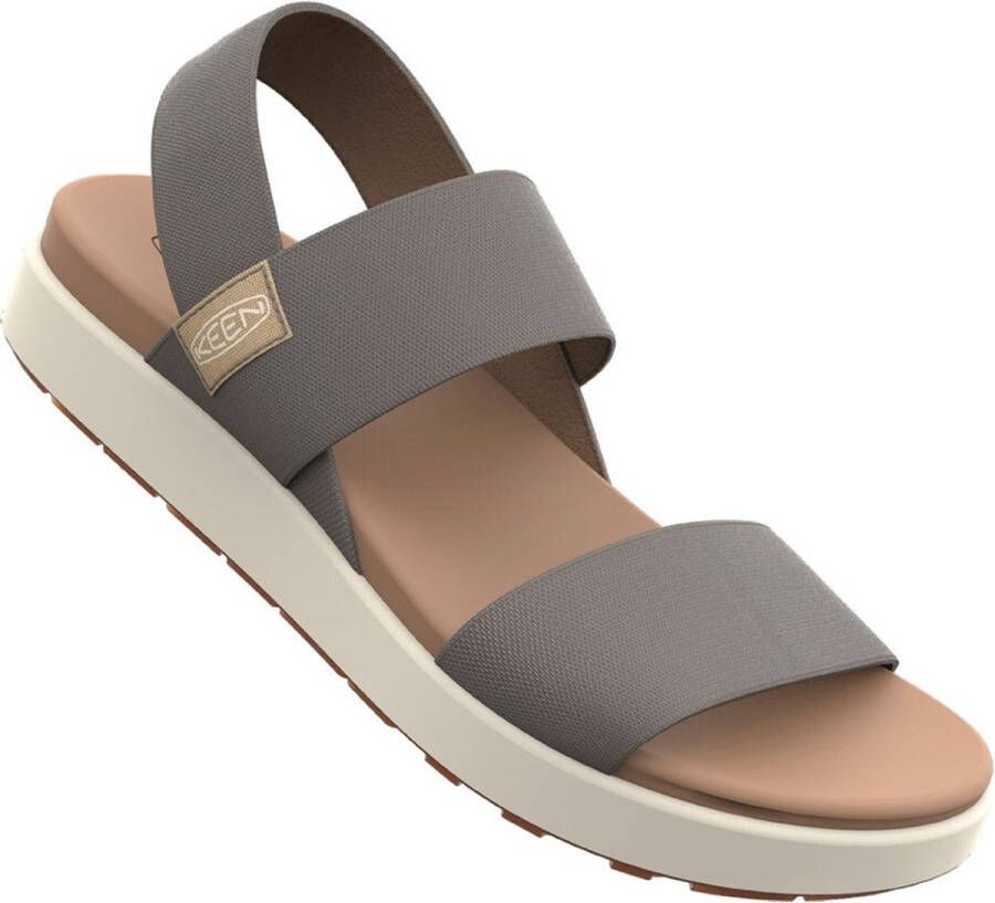 Keen Elle Backstrap Dames Sandalen Brindle Birch