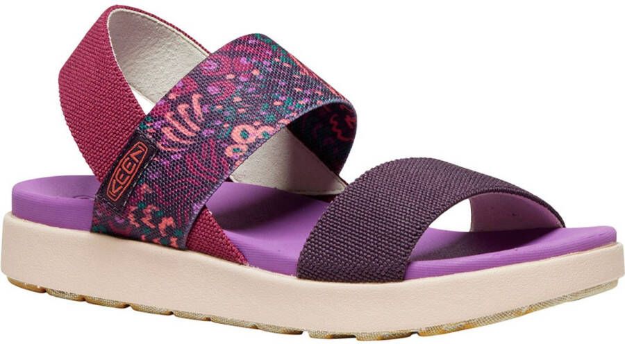 Keen Elle Backstrap Sandalen Paars 1 2 Vrouw