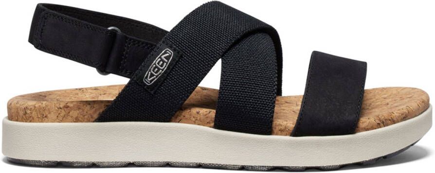 Keen Women's Elle Criss Cross Sandalen zwart