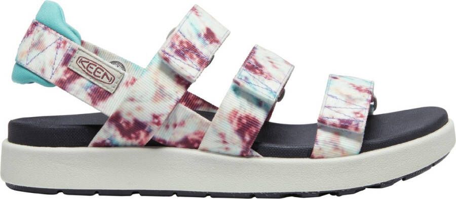 Keen Elle Strappy Dames Sandalen Andorra Tie Dye Wit Gerecyclede PET flessen K1026141