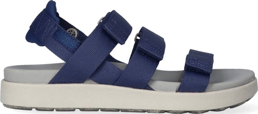 Keen Elle Strappy Dames Sandalen Blue Depths Bright Cobalt Blauw Gerecyclede PET flessen K1026140