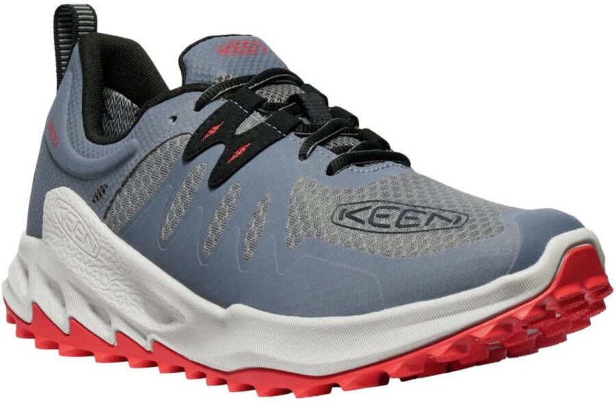 Keen Herenschoenen men zionic wp steel gray poppy red blauw