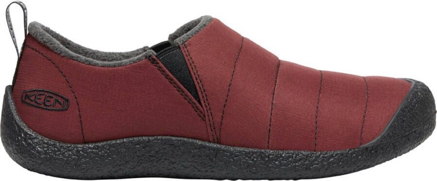 Keen Howser II Dames Sloffen Andorra Black | Rood | Gerecycled PET