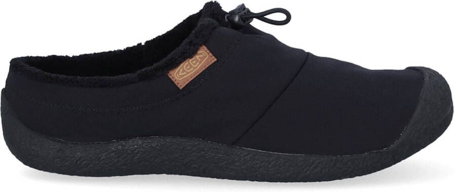 Keen Howser III Slide Heren Instappers Vilt Black Black Recycled