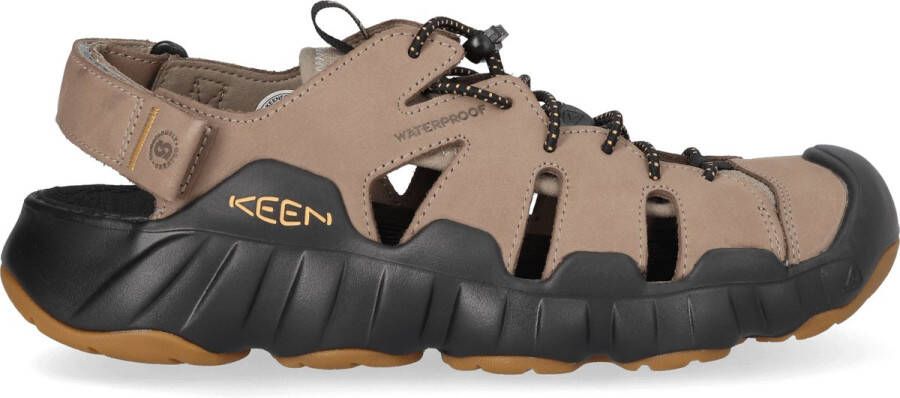 Keen Hyperport Fisherman Heren Sandalen Leer Brindle Oak Buff