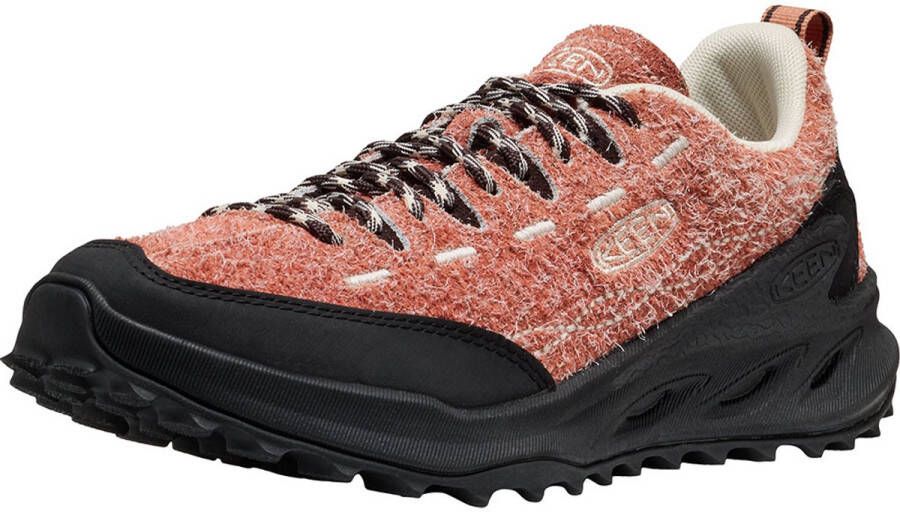 Keen Jasper Zionic Dames Sneakers Suede Cork Java