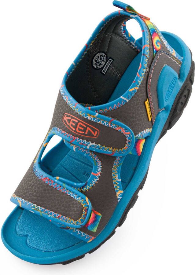 Keen jr knotch creek ot magnet-tie dye 31 kids' sandals