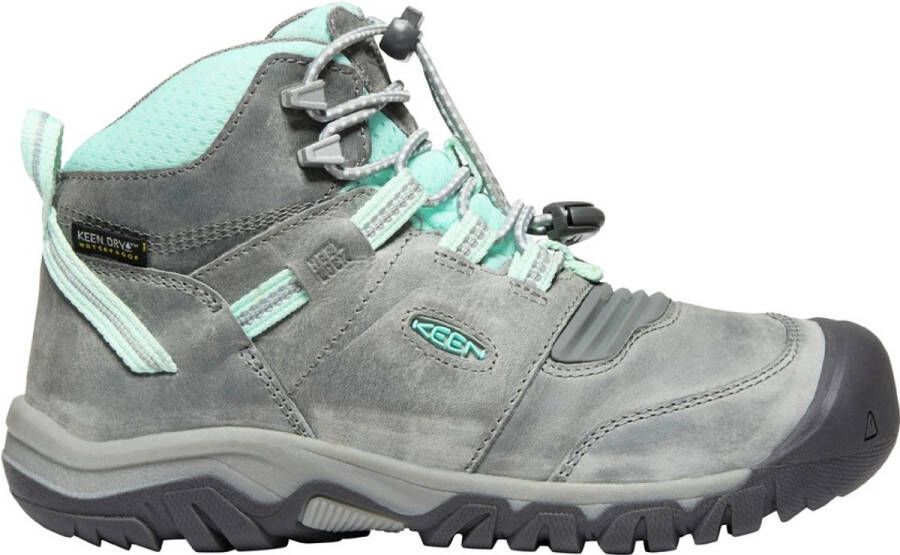 Keen Jungen Kinder Schuhe Kinderschuhe RIDGE FLEX MID WP K Blue Tint 13 144821 Grau