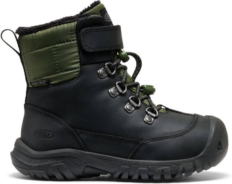 Keen Kanibou Younger Kids Winterboots Black Bronze Green
