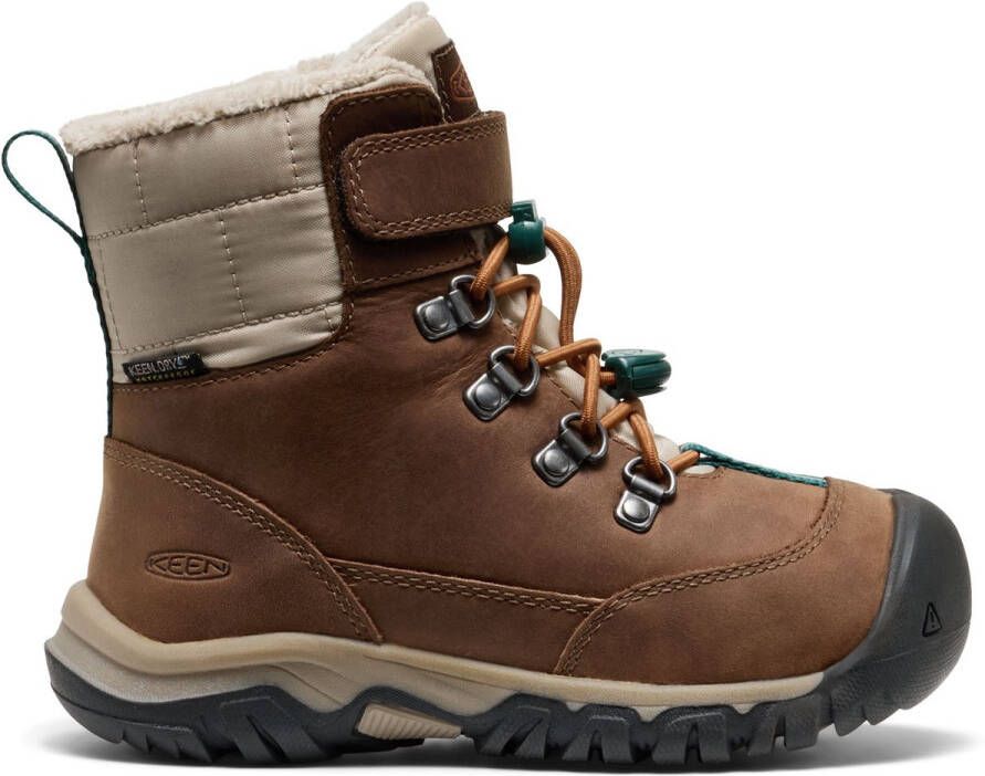 Keen Kanibou Younger Kids Winterboots Dark Earth Roasted Pecan