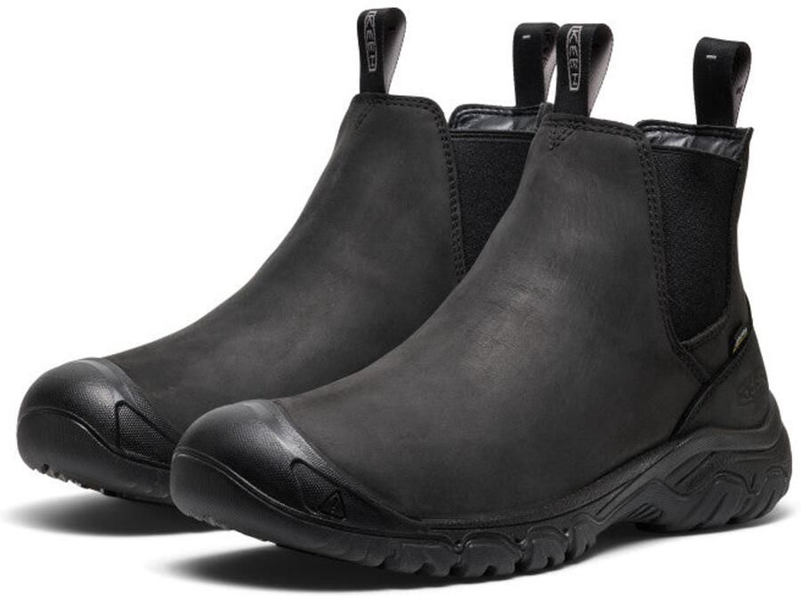 Keen Anchorage IV Heren Chelsea boots Leer Zwart Waterdicht