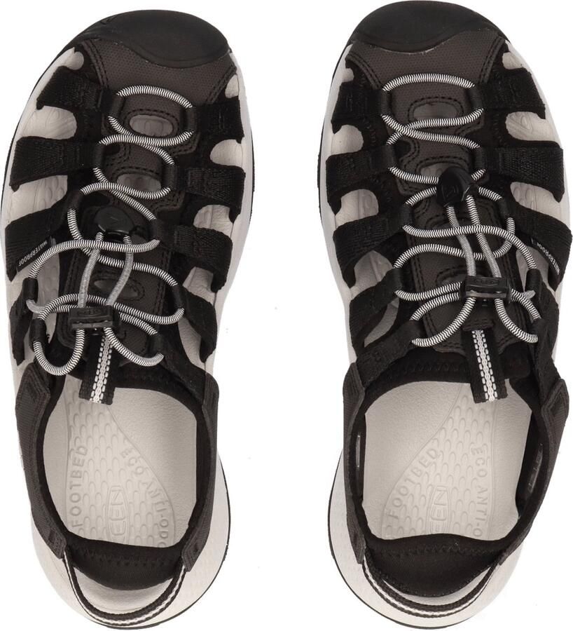 Keen Astoria West Dames Wandelsandalen Black Grey Zwart Gerecyclede PET flessen K1023594 - Foto 5
