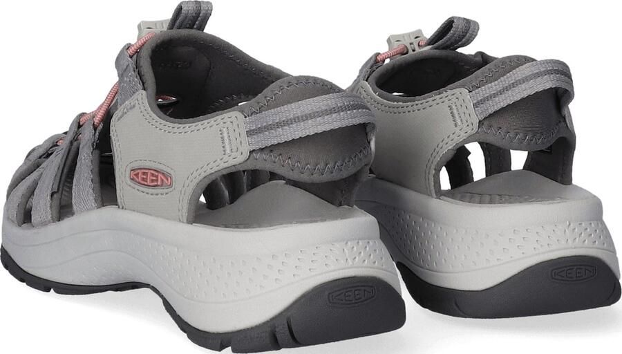 Keen Astoria West Dames Wandelsandalen Grey Coral Grijs Gerecyclede PET flessen - Foto 5