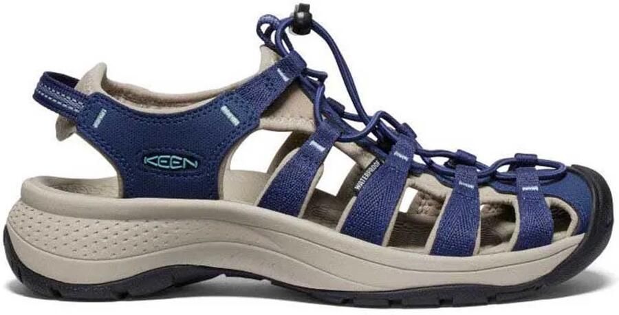 Keen Astoria West Sandalen Blauw Vrouw