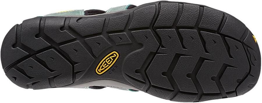 Keen Clearwater Dames Wandelsandalen Mineral Blue Yellow Aqua Leer K1014371 - Foto 13