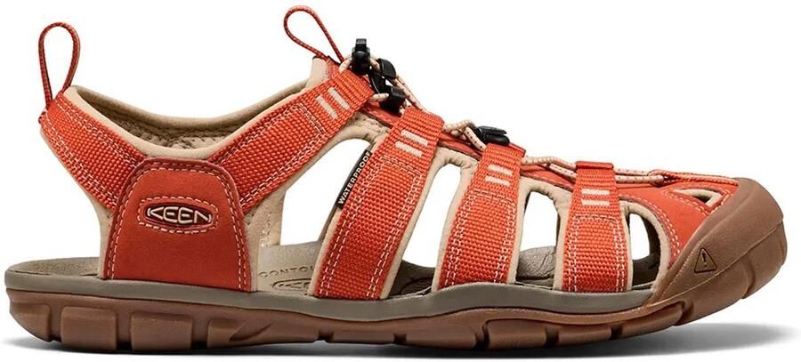 Keen Clearwater Cnx Sandalen Oranje Man
