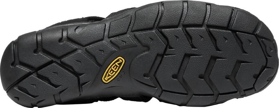 Keen Clearwater CNX Heren Wandelsandalen Triple Black Zwart Polyester K1026311 - Foto 14