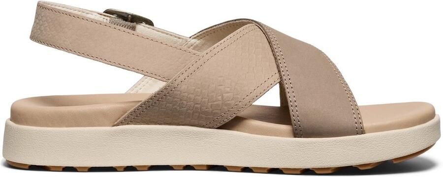 Keen Women's Elle Luxe Cross Strap Sandalen beige