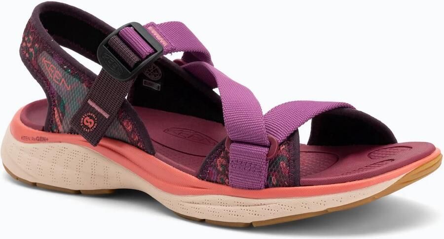 Keen Dames Sandalen Wmns Leiki OT Sandaal Plum Perfect Dubarry Pink