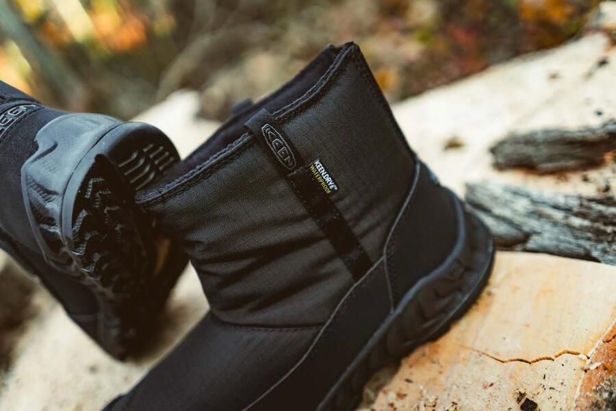 Keen Dameswinterlaarzen Wmns Hood Nxis Pull On Wp Zwart-zwart
