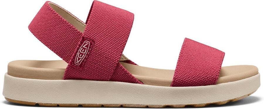 Keen Elle Backstrap Dames Sandalen Garnet Birch