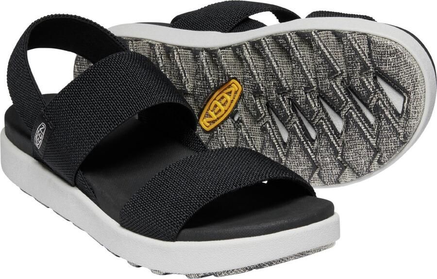 Keen Elle Backstrap Dames Sandalen Black Zwart Gerecyclede PET flessen K1022620 - Foto 7
