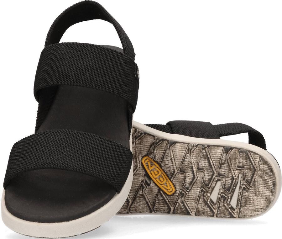 Keen Elle Backstrap Dames Sandalen Black Zwart Gerecyclede PET flessen K1022620 - Foto 5
