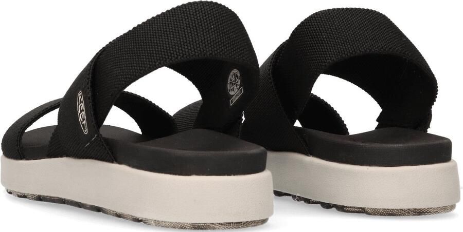 Keen Elle Backstrap Dames Sandalen Black Zwart Gerecyclede PET flessen K1022620 - Foto 8