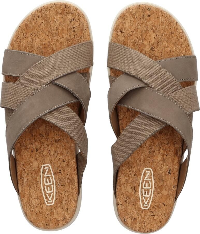 Keen Elle Mixed Slide Dames Slippers Brindle Birch - Foto 3