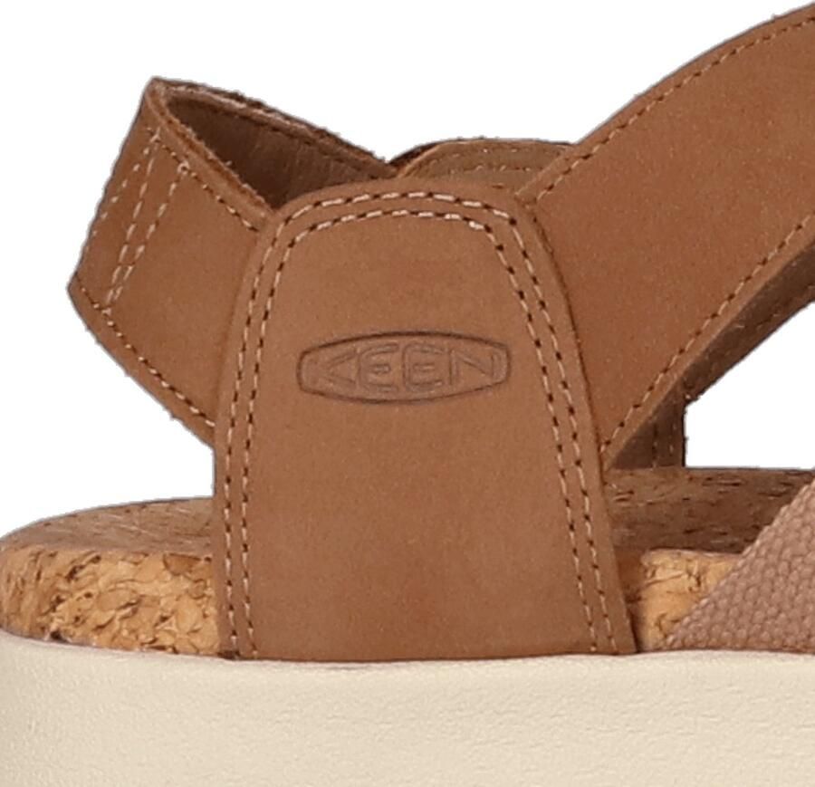 Keen Elle Mixed Strap Dames Sandalen Toasted Coconut Birch - Foto 2