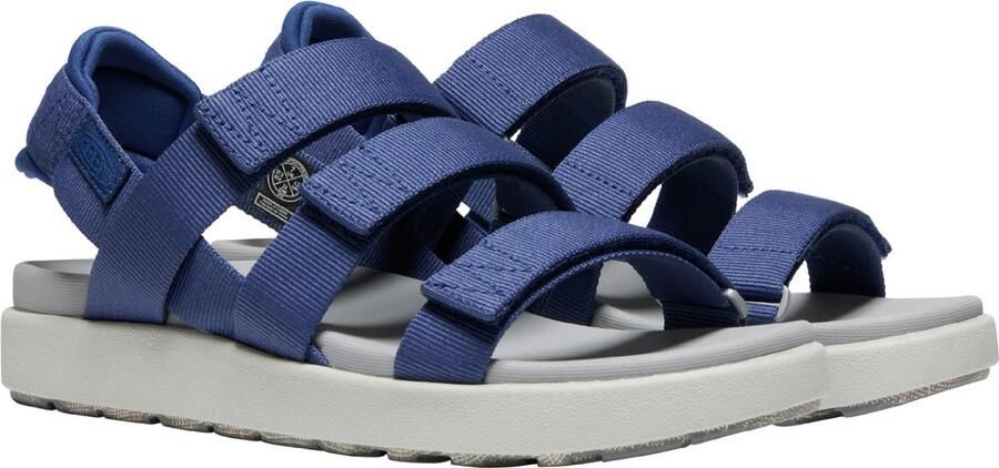Keen Elle Strappy Dames Sandalen Blue Depths Bright Cobalt Blauw Gerecyclede PET flessen K1026140 - Foto 9