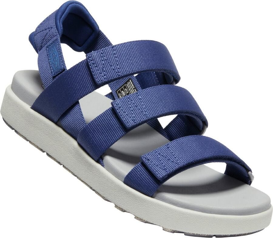 Keen Elle Strappy Dames Sandalen Blue Depths Bright Cobalt Blauw Gerecyclede PET flessen K1026140 - Foto 4