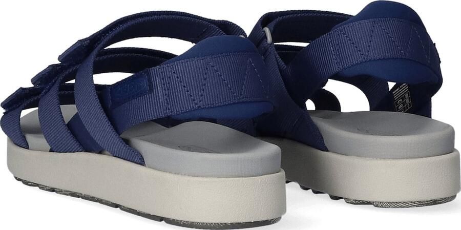 Keen Elle Strappy Dames Sandalen Blue Depths Bright Cobalt Blauw Gerecyclede PET flessen K1026140 - Foto 8