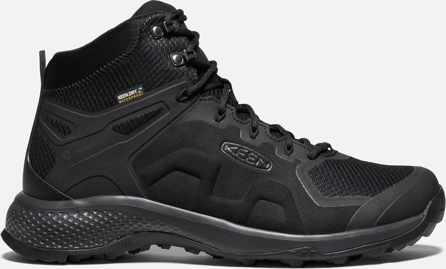Keen Explore Mid Wp Black Magnet Wandelschoenen Heren