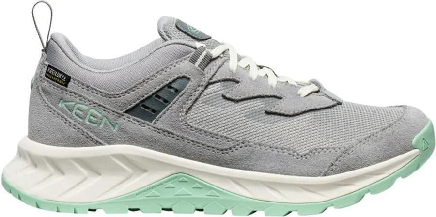 Keen Hightrail Dames Wandelschoenen Mesh Grijs Waterdicht